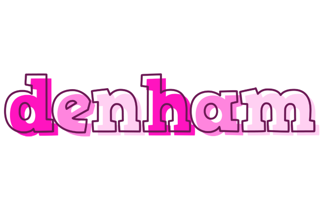 Denham hello logo