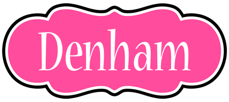 Denham invitation logo