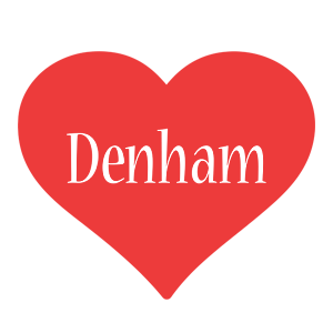 Denham love logo