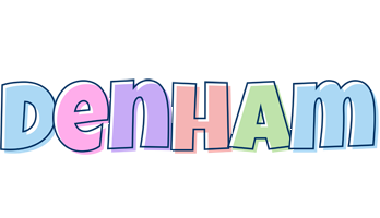 Denham pastel logo