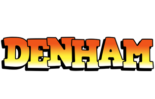 Denham sunset logo