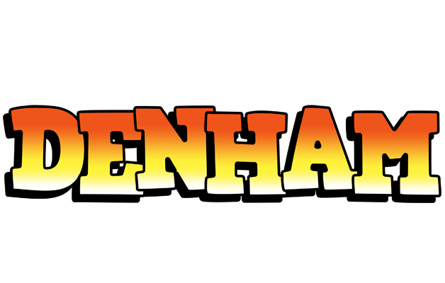 Denham sunset logo