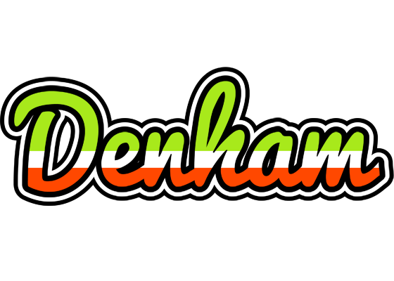 Denham superfun logo