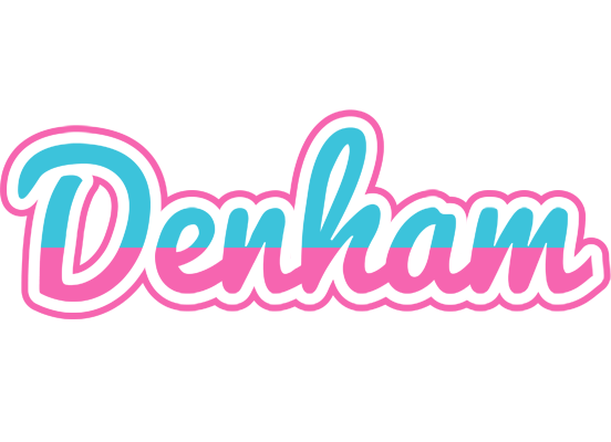 Denham woman logo