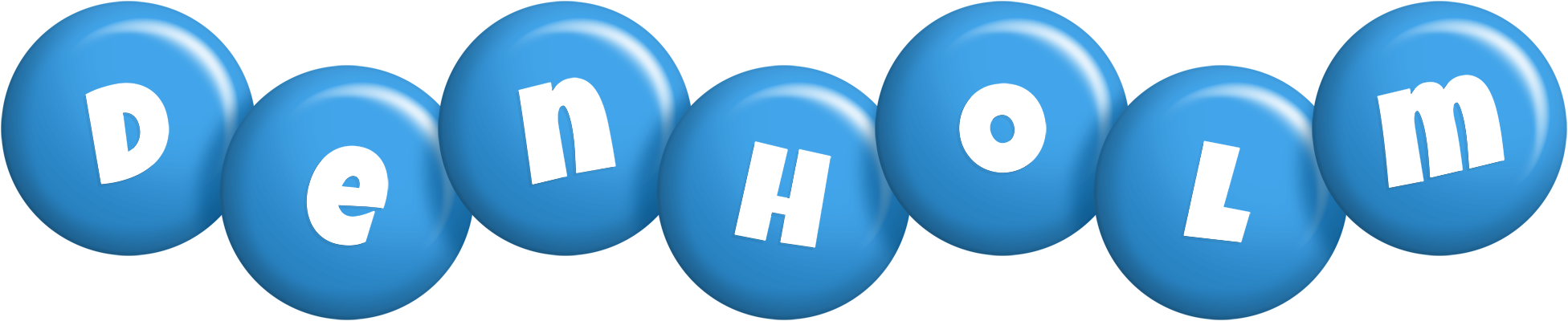 Denholm candy-blue logo