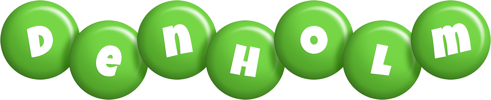 Denholm candy-green logo