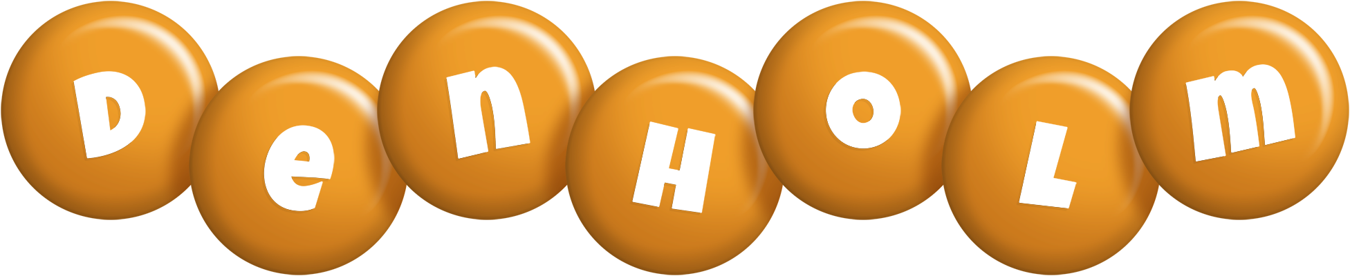 Denholm candy-orange logo