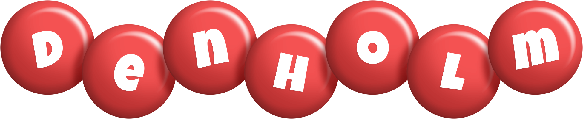 Denholm candy-red logo