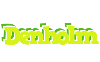 Denholm citrus logo