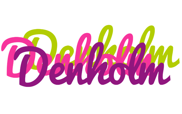 Denholm flowers logo