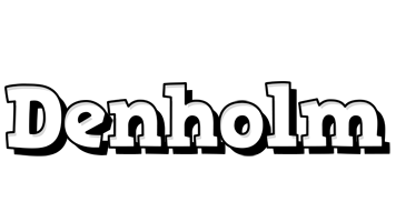 Denholm snowing logo