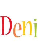 Deni birthday logo