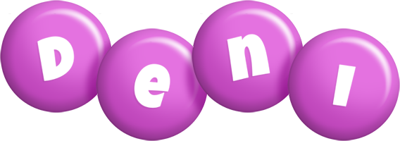 Deni candy-purple logo