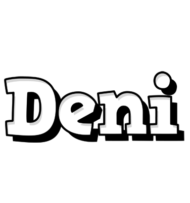 Deni snowing logo