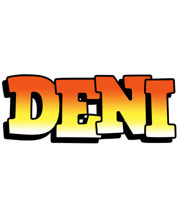 Deni sunset logo