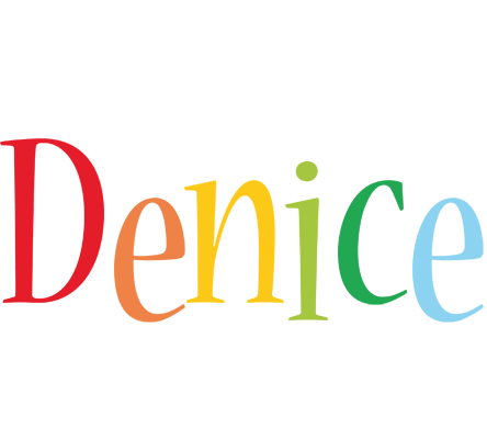 Denice birthday logo