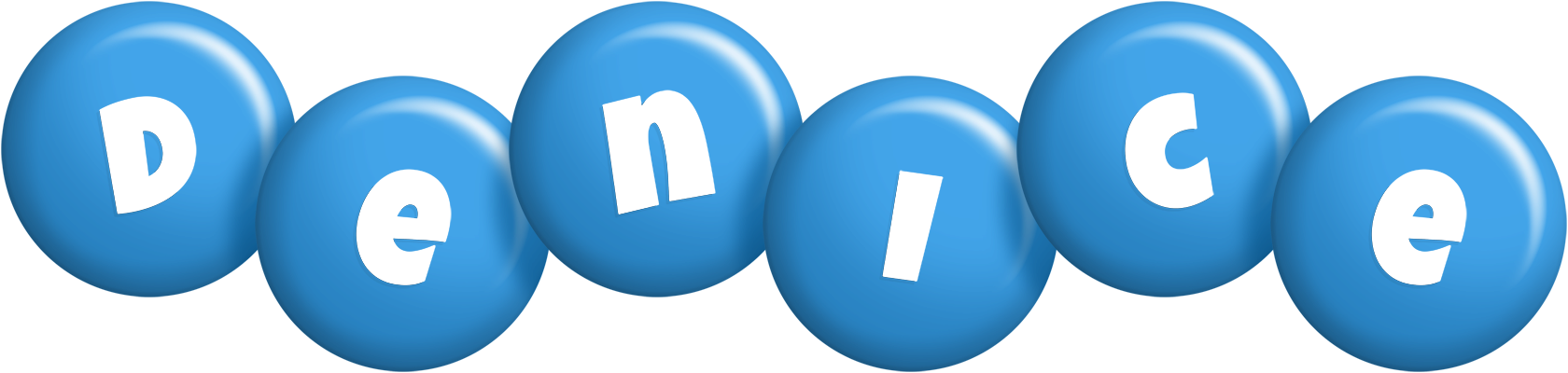 Denice candy-blue logo