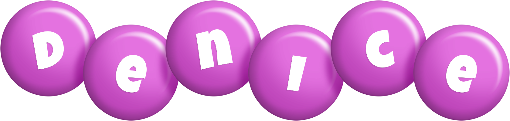 Denice candy-purple logo