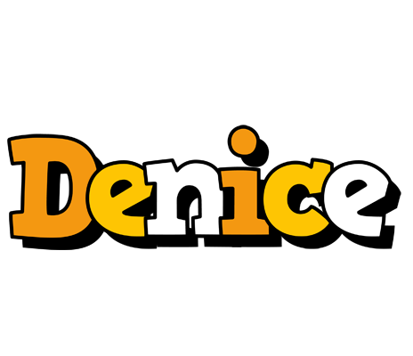 Denice cartoon logo