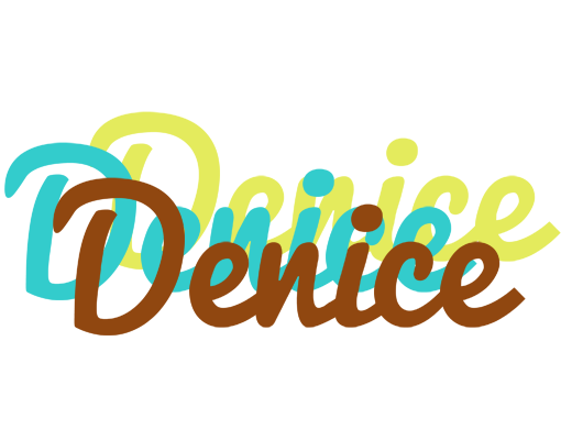 Denice cupcake logo