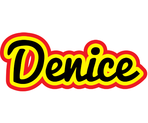Denice flaming logo