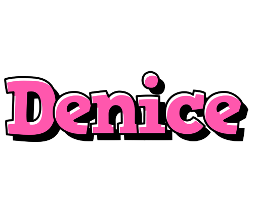 Denice girlish logo
