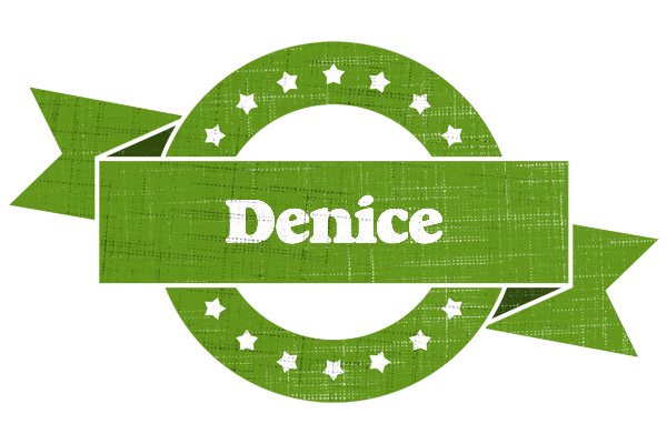 Denice natural logo