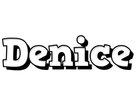 Denice snowing logo