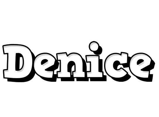 Denice snowing logo