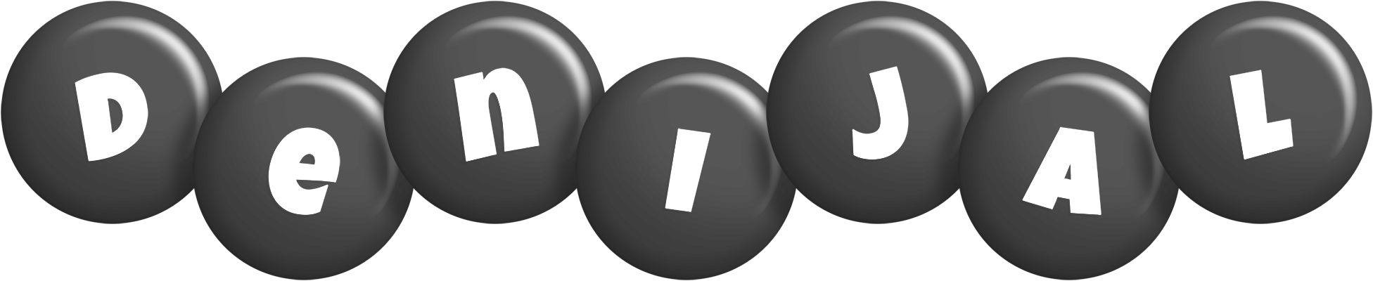 Denijal candy-black logo