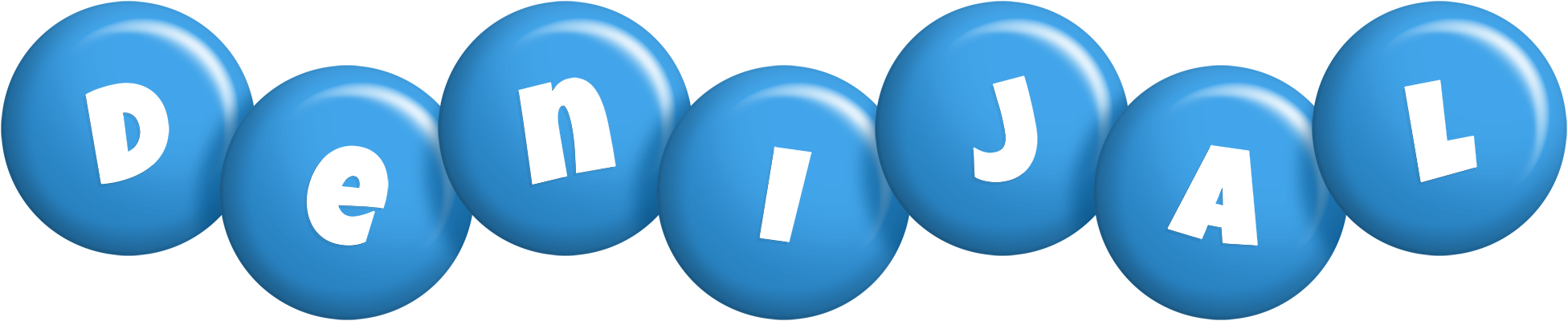 Denijal candy-blue logo