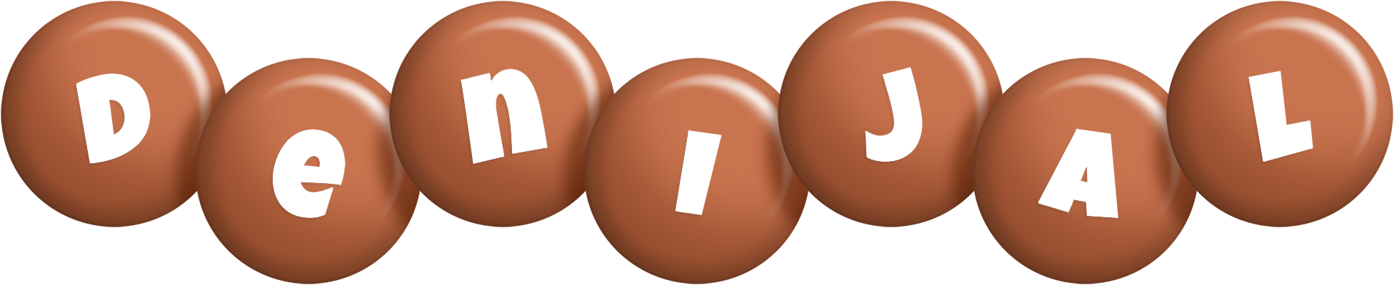 Denijal candy-brown logo