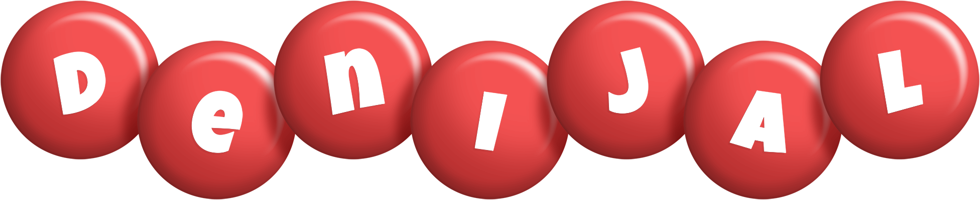 Denijal candy-red logo