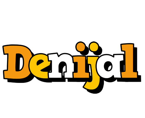 Denijal cartoon logo