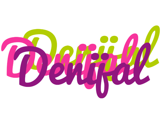 Denijal flowers logo