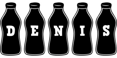 Denis bottle logo
