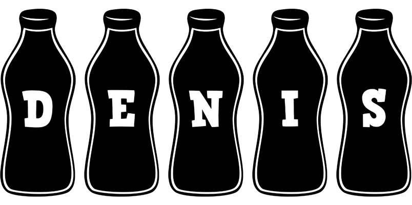 Denis bottle logo