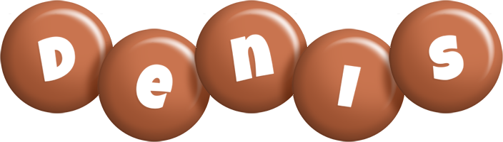 Denis candy-brown logo