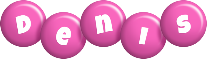 Denis candy-pink logo