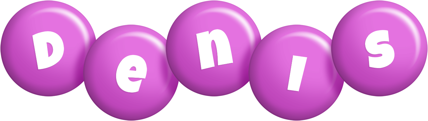 Denis candy-purple logo