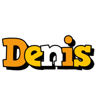 Denis cartoon logo