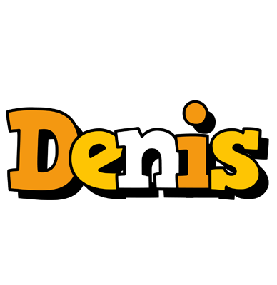 Denis cartoon logo
