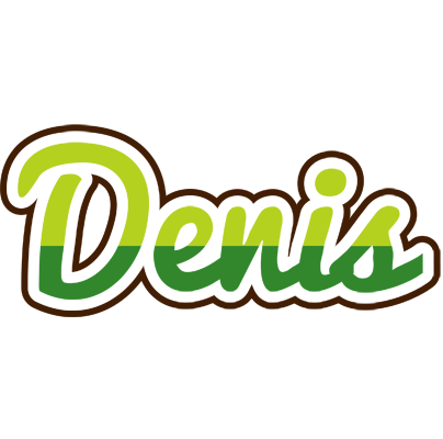Denis golfing logo