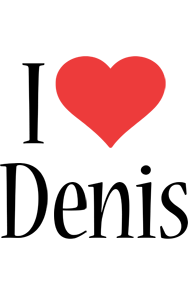 Denis i-love logo