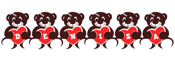 Denisa bear logo