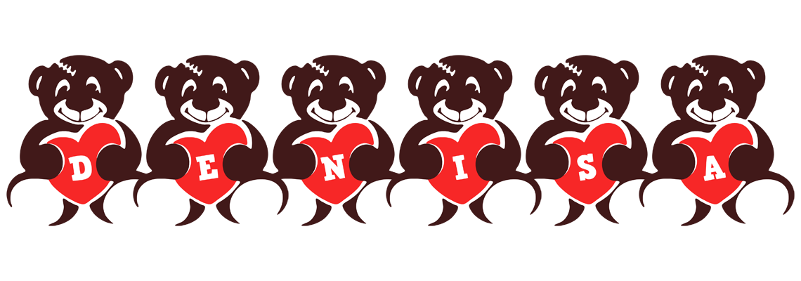 Denisa bear logo