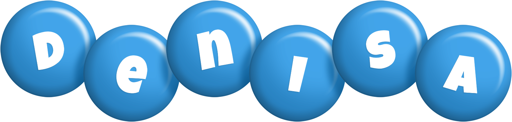 Denisa candy-blue logo