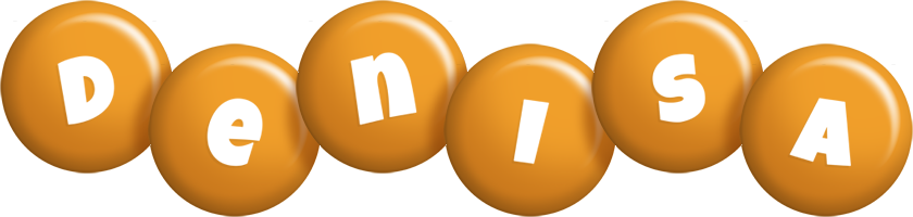 Denisa candy-orange logo