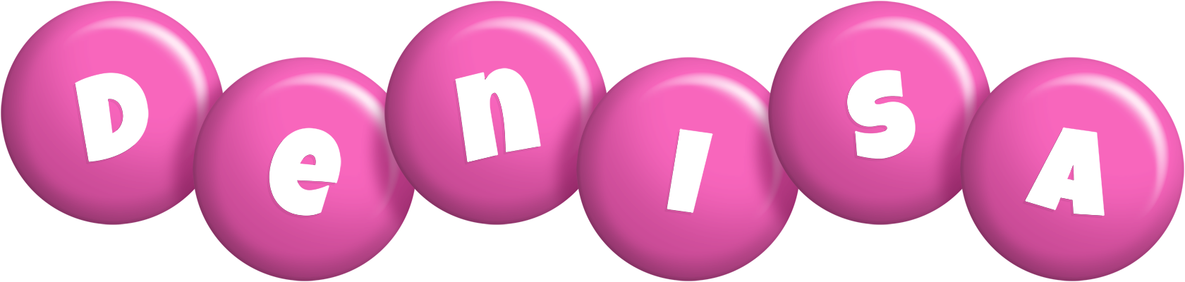 Denisa candy-pink logo