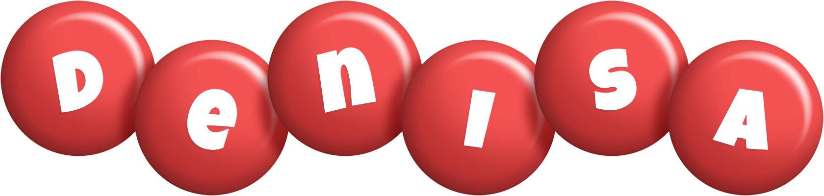 Denisa candy-red logo